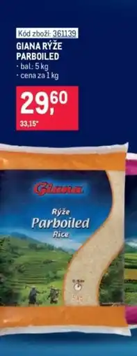 Makro Giana rýže parboiled nabídka