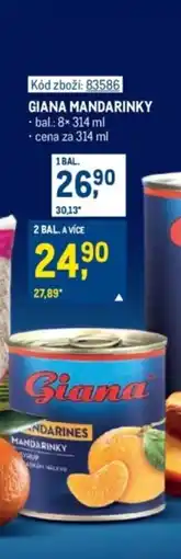 Makro Giana mandarinky nabídka