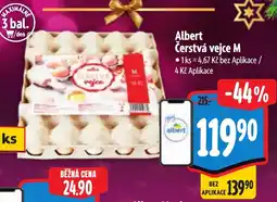 Albert Albert Čerstvá vejce M nabídka