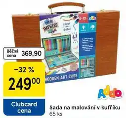 Tesco Sada na malování v kufříku, 65 ks nabídka