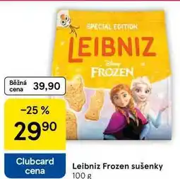 Tesco Leibniz Frozen sušenky, 100g nabídka
