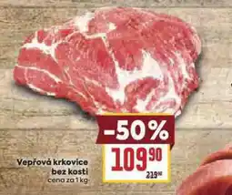 Billa Vepřová krkovice bez kosti nabídka