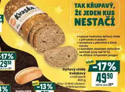 Billa Dýňový chléb kváskový nabídka