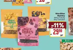 Billa Nice bites rozinky nabídka