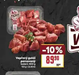 Billa Vepřový guláš porcovaný nabídka