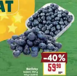 Billa Borůvky nabídka