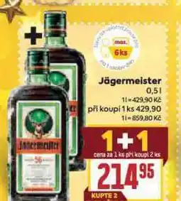Billa Jägermeister nabídka
