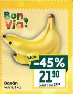 Billa Banán nabídka