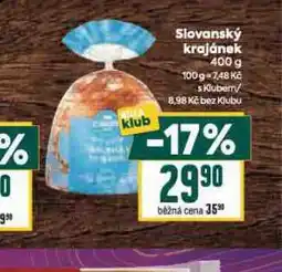 Billa Slovanský krajánek nabídka