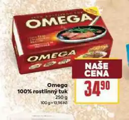 Billa Omega 100% rostlinný tuk nabídka