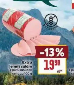 Billa Extra jemný salám nabídka