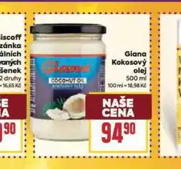 Billa Giana kokosový olej nabídka