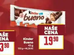 Billa Kinder bueno nabídka