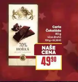 Billa Carla čokoláda nabídka