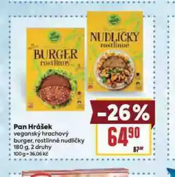 Billa Pan hrášek nabídka