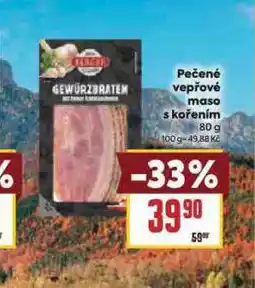 Billa Pečené vepřové maso s kořením nabídka