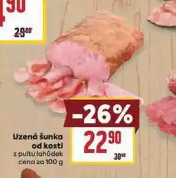 Billa Uzená šunka od kosti nabídka