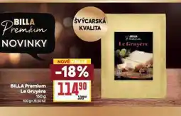 Billa Billa premium le gruyére nabídka