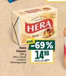 Billa Hera classic nabídka