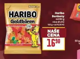 Billa Haribo bonbony nabídka