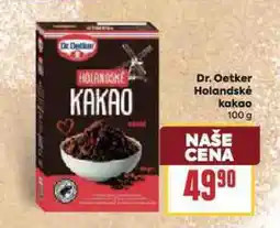 Billa Dr. oetker holandské kakao nabídka