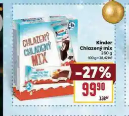 Billa Kinder chlazený mix nabídka