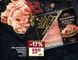 Billa Billa premium prosciutto di parma nabídka