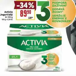 Billa Activia jogurt bílý nabídka