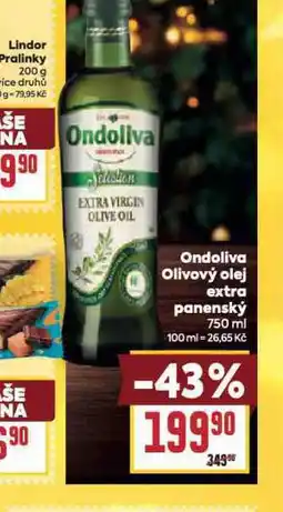 Billa Ondoliva olivový olej extra panenský nabídka