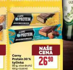 Billa Corny protein 30% tyčinka nabídka