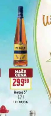 Billa Metaxa 5 nabídka