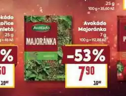 Billa Avokádo majoránka nabídka