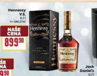 Billa Hennessy v.s nabídka