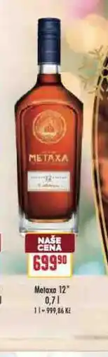Billa Metaxa 12 nabídka