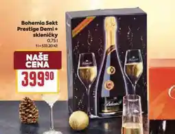 Billa Bphemia sekt prestige demi + sklenička nabídka