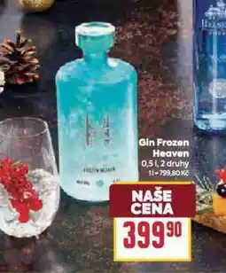 Billa Gin frozen heaven nabídka