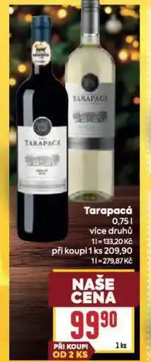 Billa Tarapacá nabídka