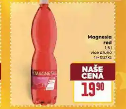Billa Magnesia red nabídka