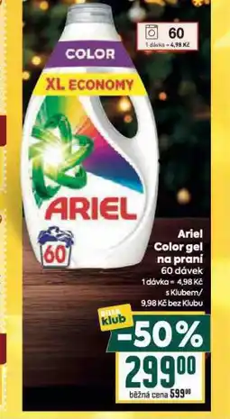 Billa Ariel color gel na praní nabídka