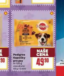 Billa Pedigree kapsičky pro psy nabídka