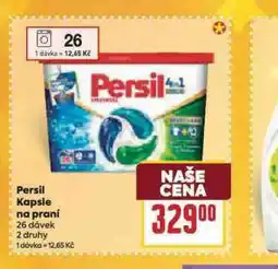 Billa Persil kapsle na praní nabídka