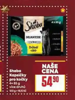 Billa Sheba kapsičky pro kočky nabídka