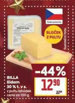 Billa Billa eidam 30% nabídka