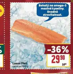 Billa Losos filet nabídka