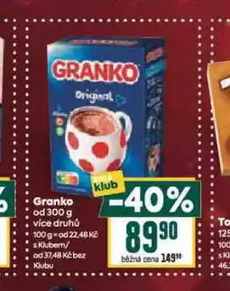 Billa Granko nabídka