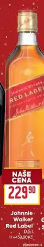 Billa Johnnie Walker Red Label nabídka