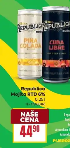 Billa Republica Mojito RTD 6% nabídka