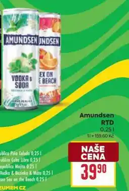 Billa Amundsen RTD nabídka