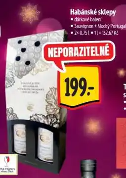 Albert Habánské sklepy nabídka