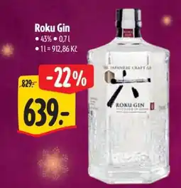 Albert Roku Gin nabídka
